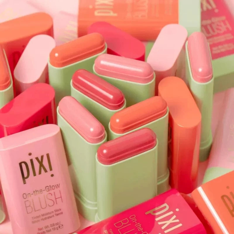 Pixi Multi-function Blush Stick Eyeshadow Cream Waterproof Long Lasting Render Brighten Skin 3-in-1 Cheek Lip Tinted Makeup